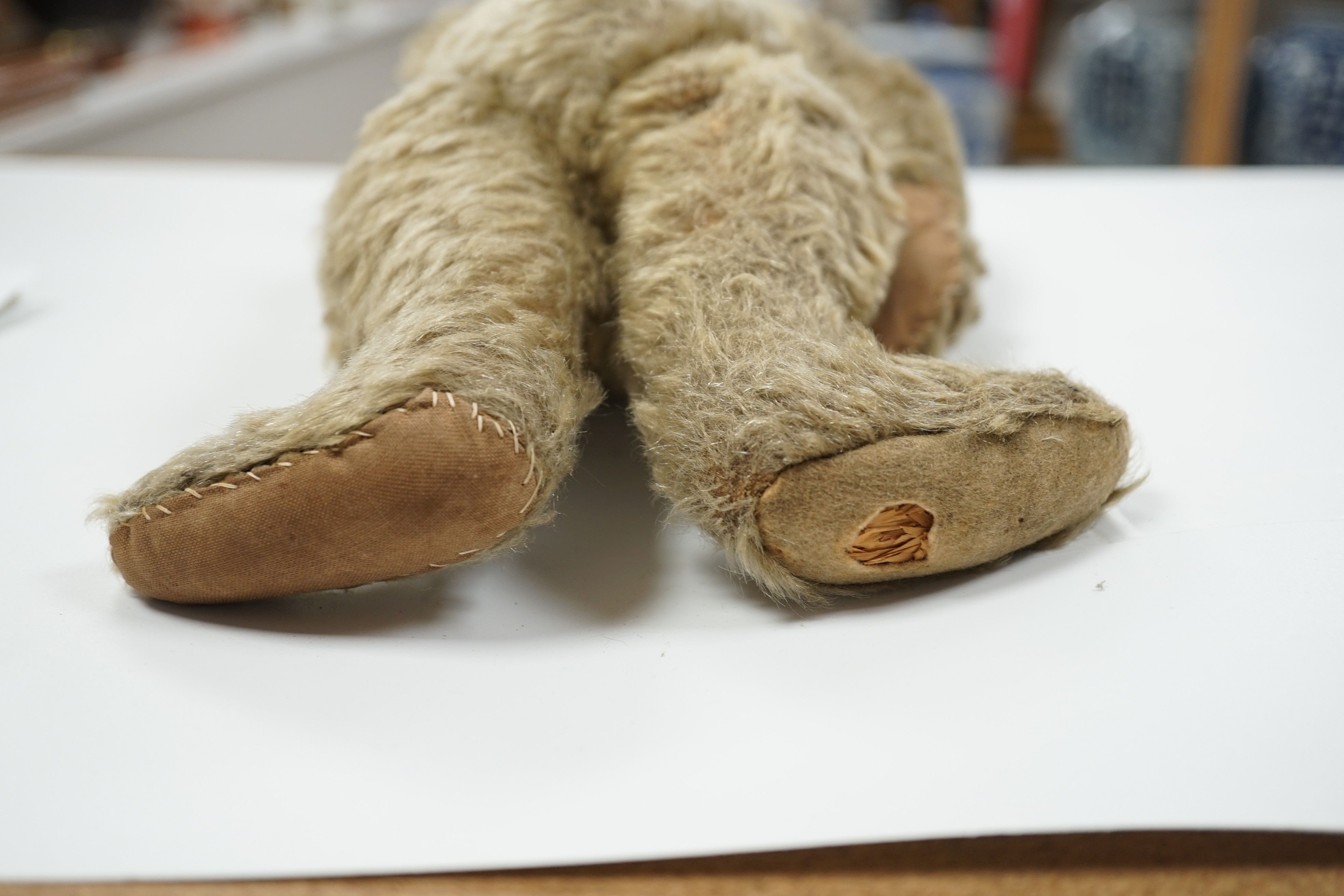 A Steiff teddy bear with button in ear, circa 1910, 35cm